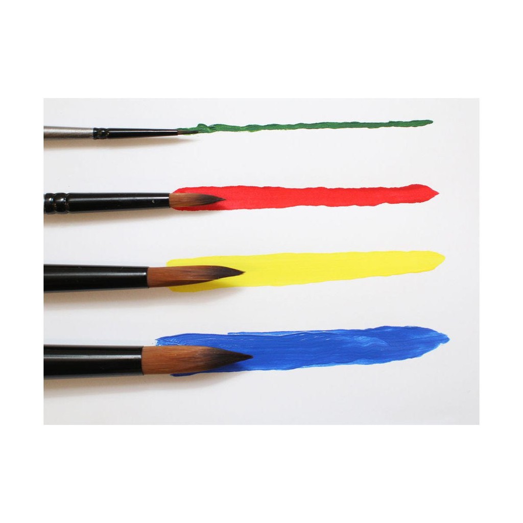 Bộ 4 Cọ Acrylic Mont Marte - Gallery Series Brush Set Acrylic 4pce - BMHS0015