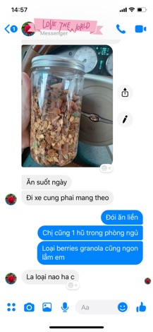 Granola ngũ cốc yến mạch ăn kiêng
