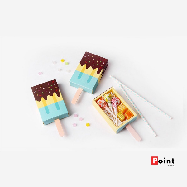 1 Hộp Quà Tặng Bằng Giấy Dạng Gập 6.7 * 10.2 * 2.7cm