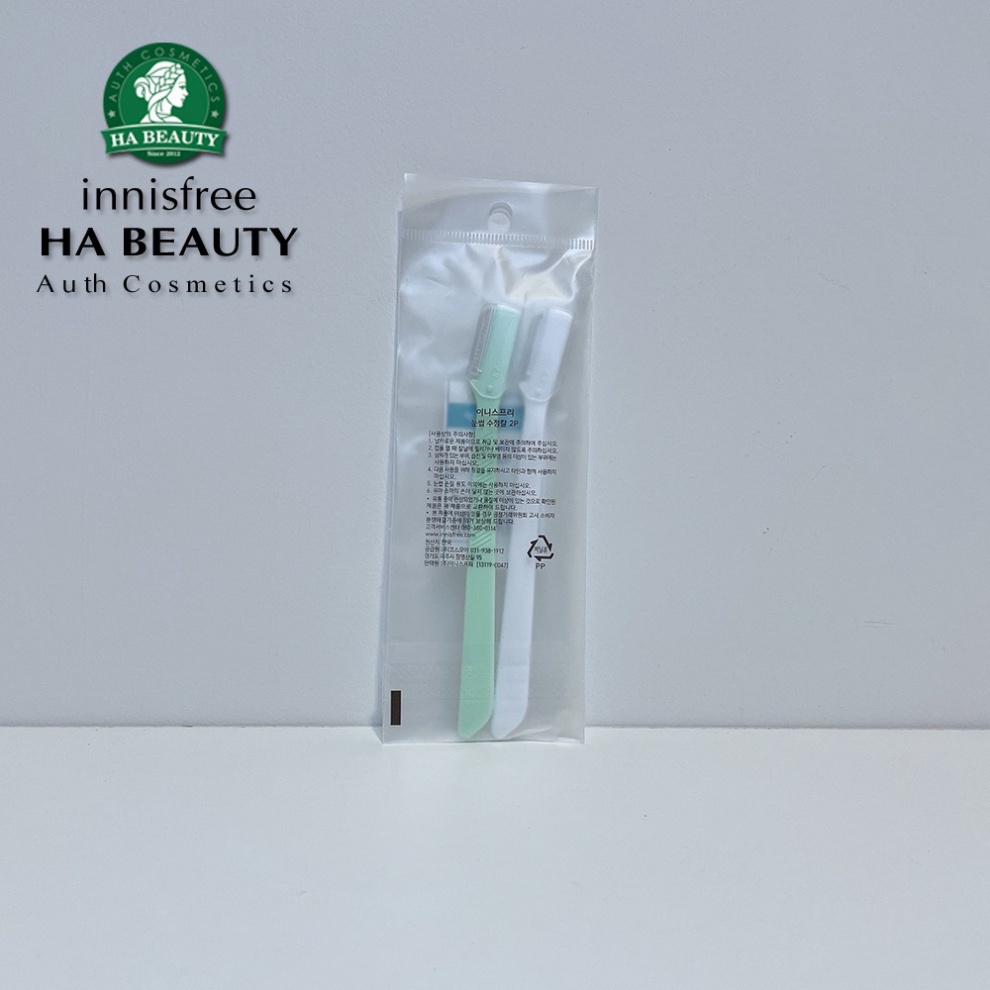 Dao cạo chân lông mày vào khuôn gọn gàng sắc nét innisfree Eyebrow Correction Knife 2ea