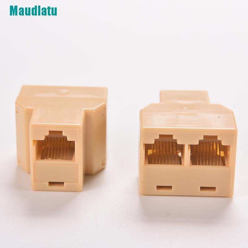 Cáp Chia 2 Cổng Mạng Lan Dz517 Rj45 6 1 Sang 2