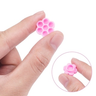 Nút đựng keo hoa mai 6 cánh mẫu mới, nút hoa đựng keo