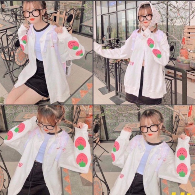 [Mã WASTUP5 giảm 10% tối đa 20K đơn 99K] Áo bomber dâu Tây | BigBuy360 - bigbuy360.vn