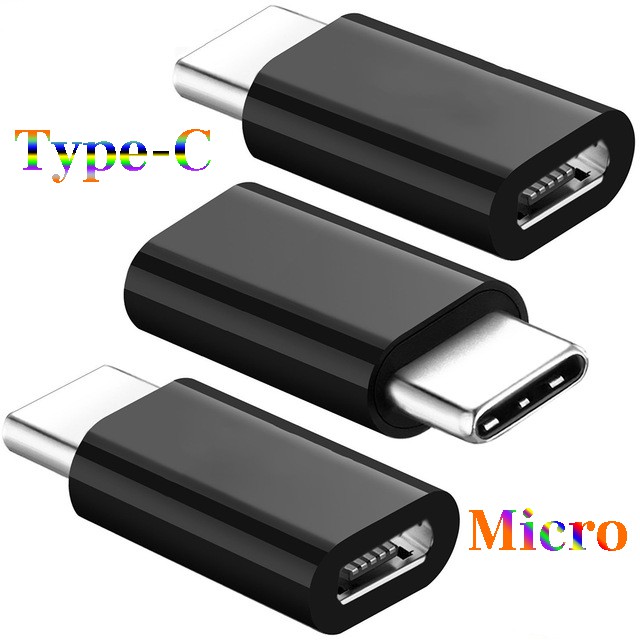 Type-C to Micro USB Adapter for OnePlus 5 6T Huawei Mate 20 Xiaomi Redmi Samsung