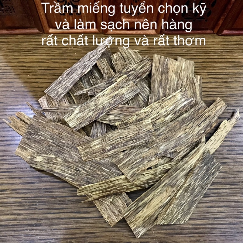 TRẦM MIẾNG LOẠI ĐẶC BIỆT SỐ 2 TRẦM VIỆT NAM - XÔNG THƠM NHÀ, TẨY UẾ LẤY MAY MẮN CỰC TỐT- TANU STORE