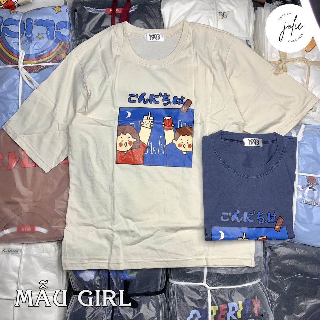 ÁO THUN HOA UNISEX CỰC ĐẸP