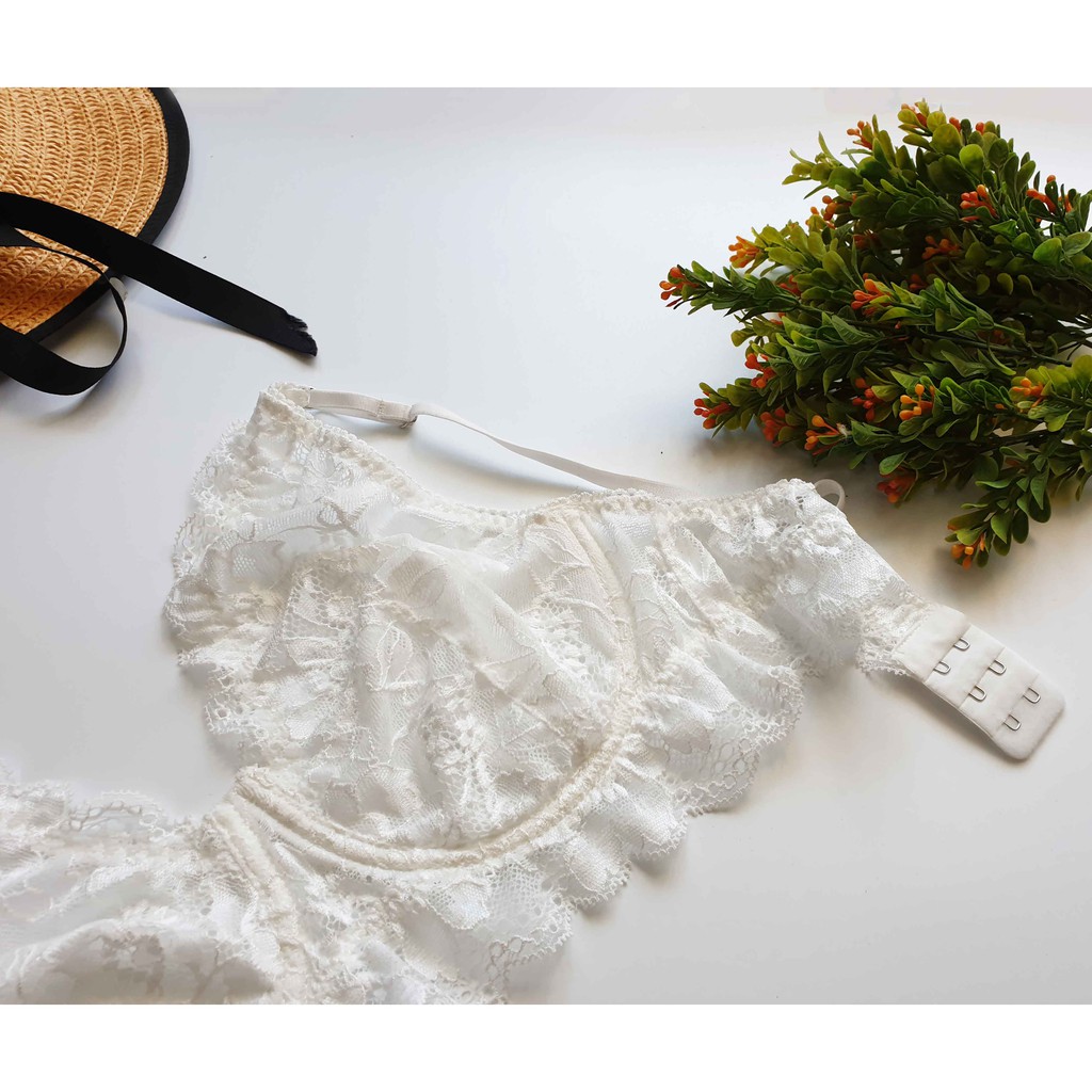 Set Bralette ren sexy hàng thiết kế, có gọng, mút lót N13 | BigBuy360 - bigbuy360.vn