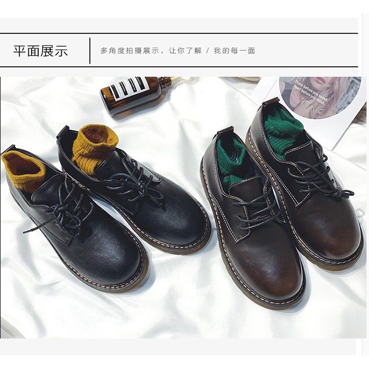 ulzzang (Sẵn + clip thật) Giày Oxford MS608 | BigBuy360 - bigbuy360.vn