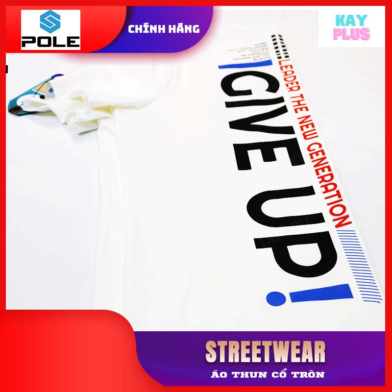 Áo thun Nam &amp; Nữ cổ tròn POLE - Streetwear 02