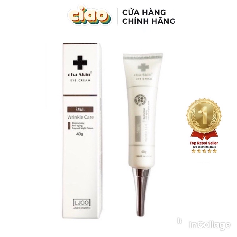 Kem Mắt Cha Skin Snail Hàn Quốc 40ml