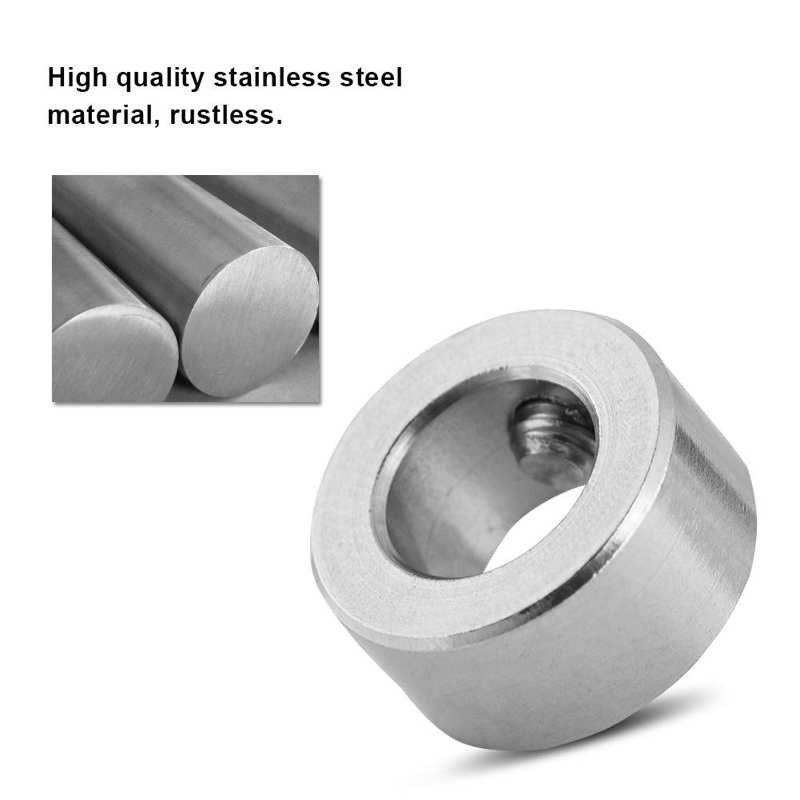 Bộ 5 Vòng Khóa Trục T8l 8mm Bằng Thép Không Gỉ Cho Máy In 3d | BigBuy360 - bigbuy360.vn