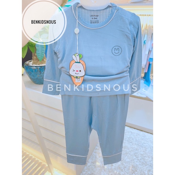 UALAROGO - Bộ dài tay Ualarogo vải bamboo mềm mát cho bé trai/bé gái