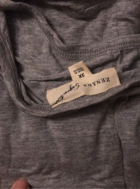 Áo ba lỗ big size Zenana, hàng xuất xịn