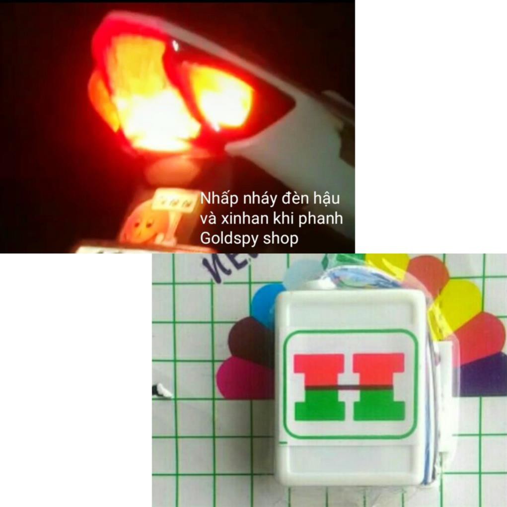 Nháy Đuổi Xe Máy Chữ H - Cục Chớp Xi Nhan .Hàng đẹp loại 1
