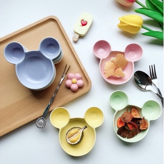Bát ăn dặm gốm sứ kiểu nhật hình mickey cho bé 50ml - ăn dặm linklink store