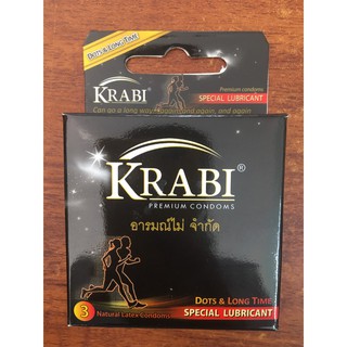 Bao cao su Krabi dots & long time -Made in Thái Lan