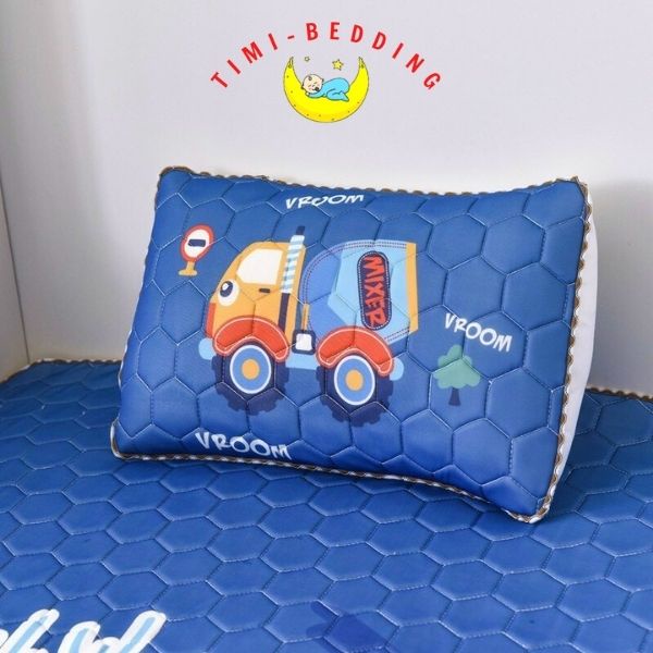 Gối cao su non cho bé sơ sinh, 2 tuổi, 3 tuổi – gối cho bé sơ sinh kích thước 30x50cm – Timibedding
