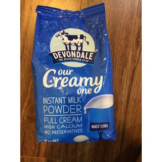 Sữa tươi dạng bột Devondale fullcream Úc