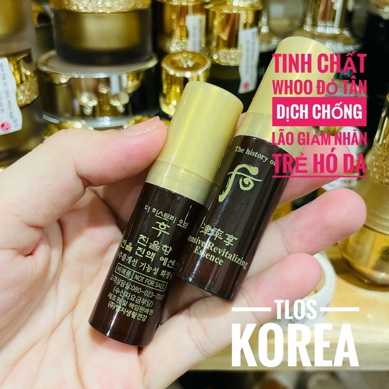 Tinh Chất Giảm Nhăn Whoo Đỏ Intensive Revitalizing Esence 5Ml