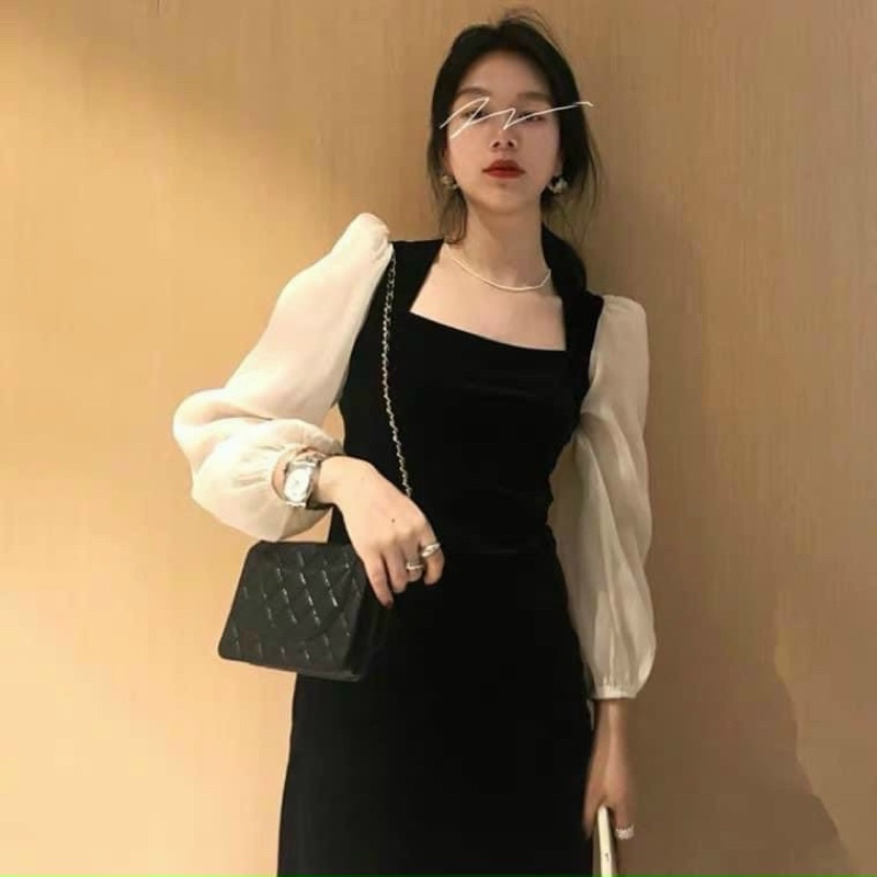 VÁY UMI PHỐI TAY VOAN HÀNG VNXK
