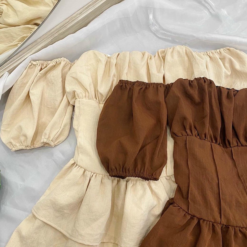 JUM DUMI JUMSUIT TRỄ VAI TẦNG HÀNG THIẾT KẾ CAO CẤP HÌNH THẬT
