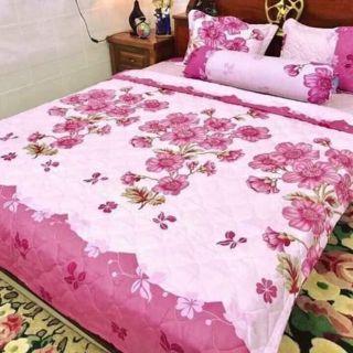 Set chăn hè ga gối Poly
