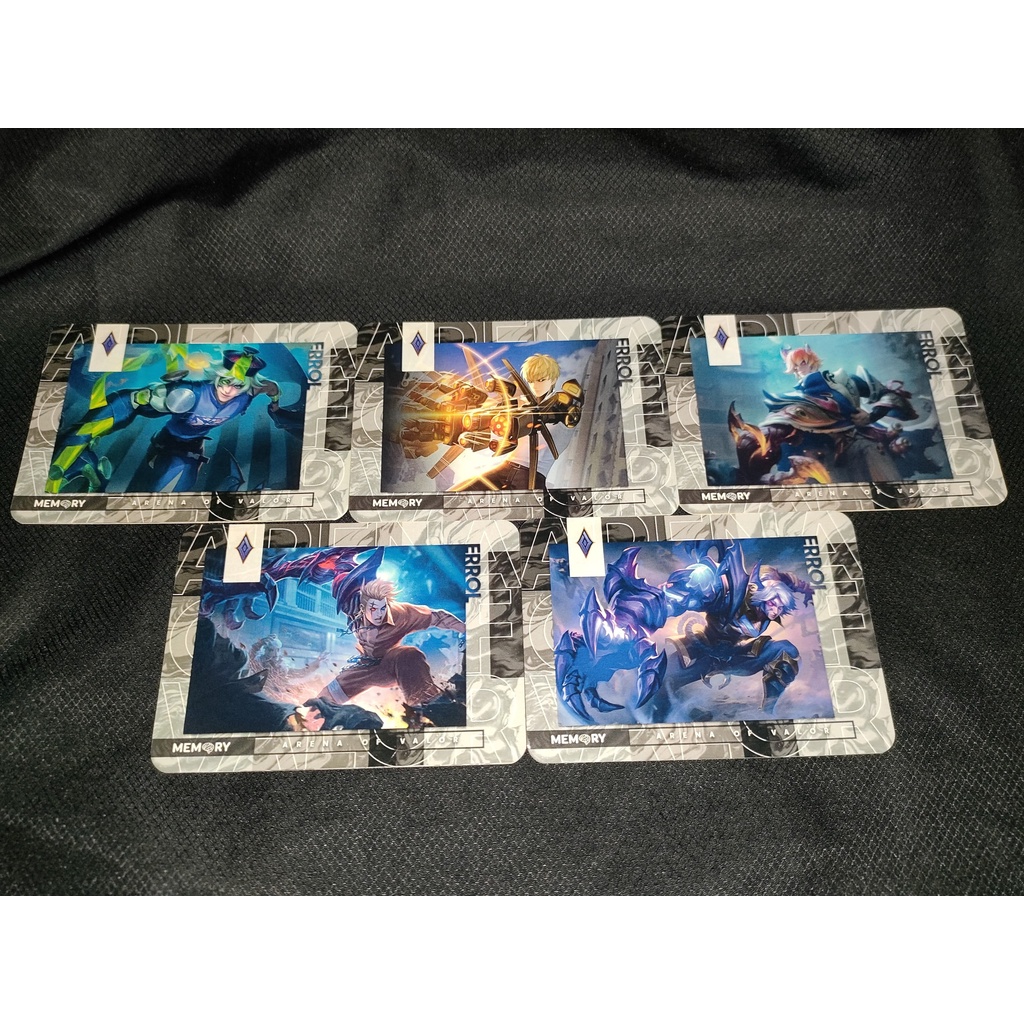 Florentino, Lu Bu, Lữ Bố, Errol, Allain, Dextra | CARD BO GÓC SKIN LIÊN QUÂN MOBILE - ARENA OF VALOR