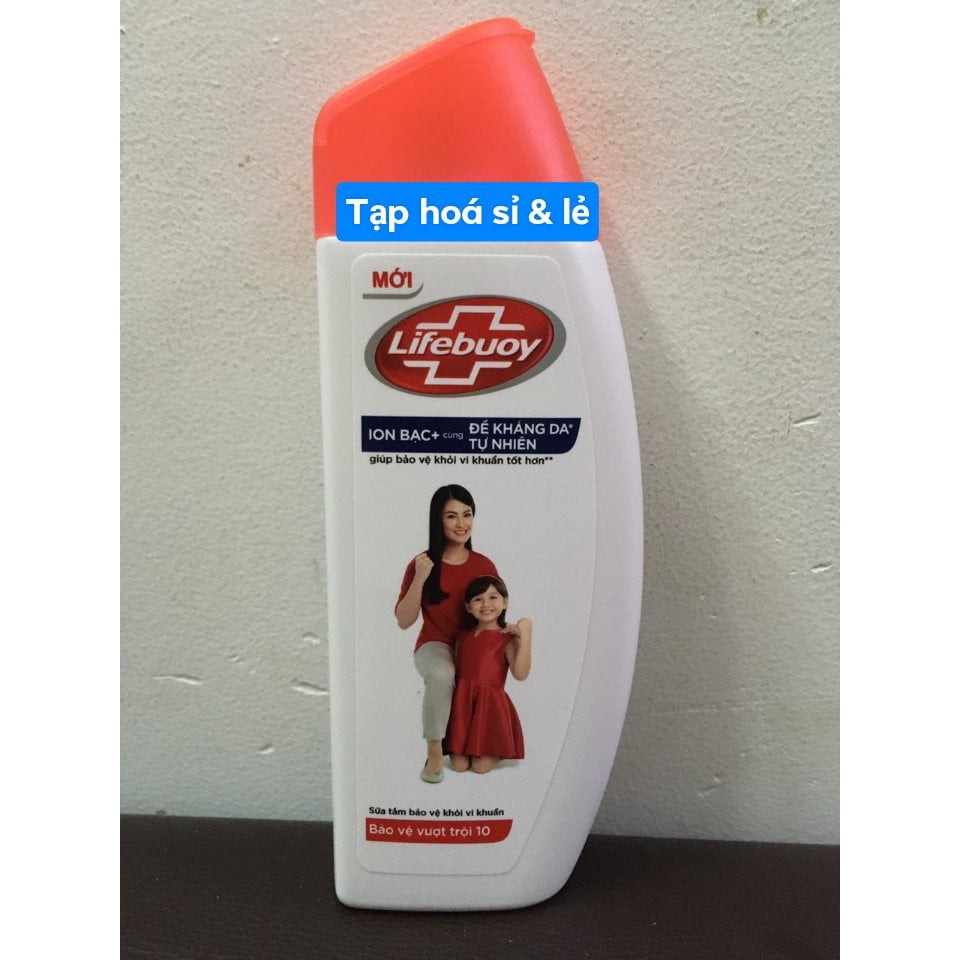 Sữa tắm kháng khuẩn Lifebuoy đỏ/ xanh 250g