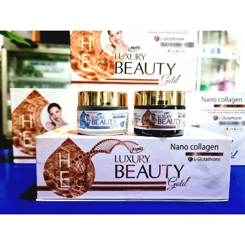 Luxury BeAuTy gold giúp da trắng sáng
