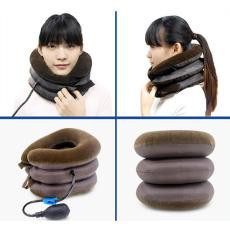 Gối Massage Cổ Hỗ Trợ Điều Trị Đau Mỏi Cổ, Gáy Đai Mátxa Cổ Hơi Kéo Giãn Cổ Thiết Bị Nâng Cổ Hơi - HHT 03.1
