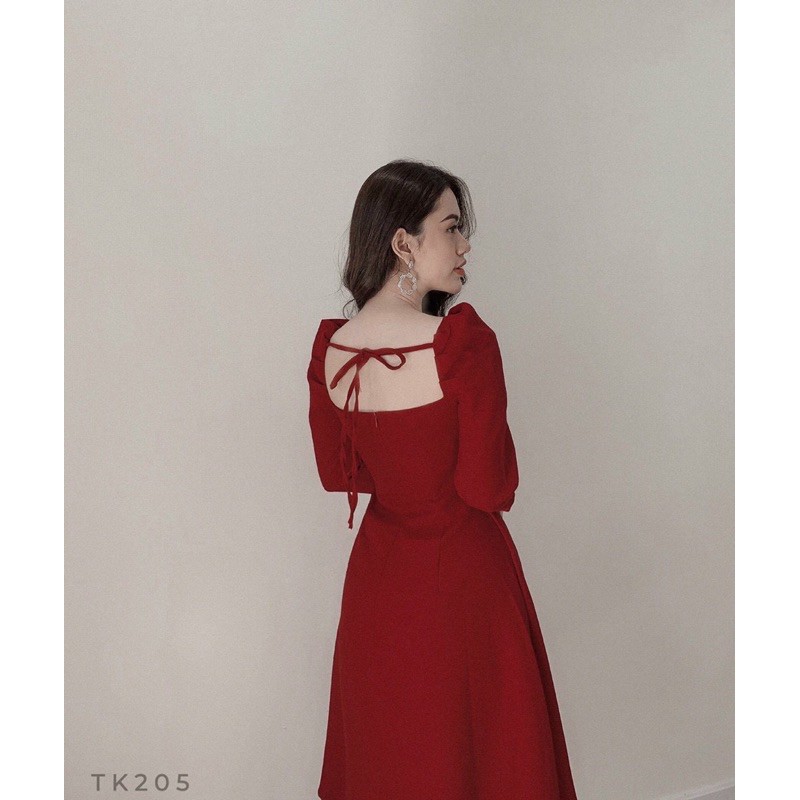 Đầm dự tiệc ❤️Hình thật 100%❤️Đầm dự tiệc tay lửng xếp li ngực | BigBuy360 - bigbuy360.vn