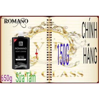 Gentleman_ sữa tắm 650g kèm chai 2in1 150g.