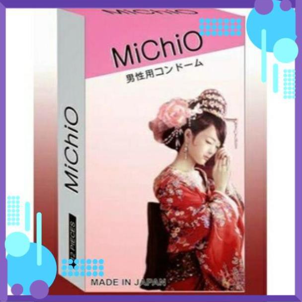 Bao cao su Michio Japan - Hộp 12 pcs Chính hãng - Đức An