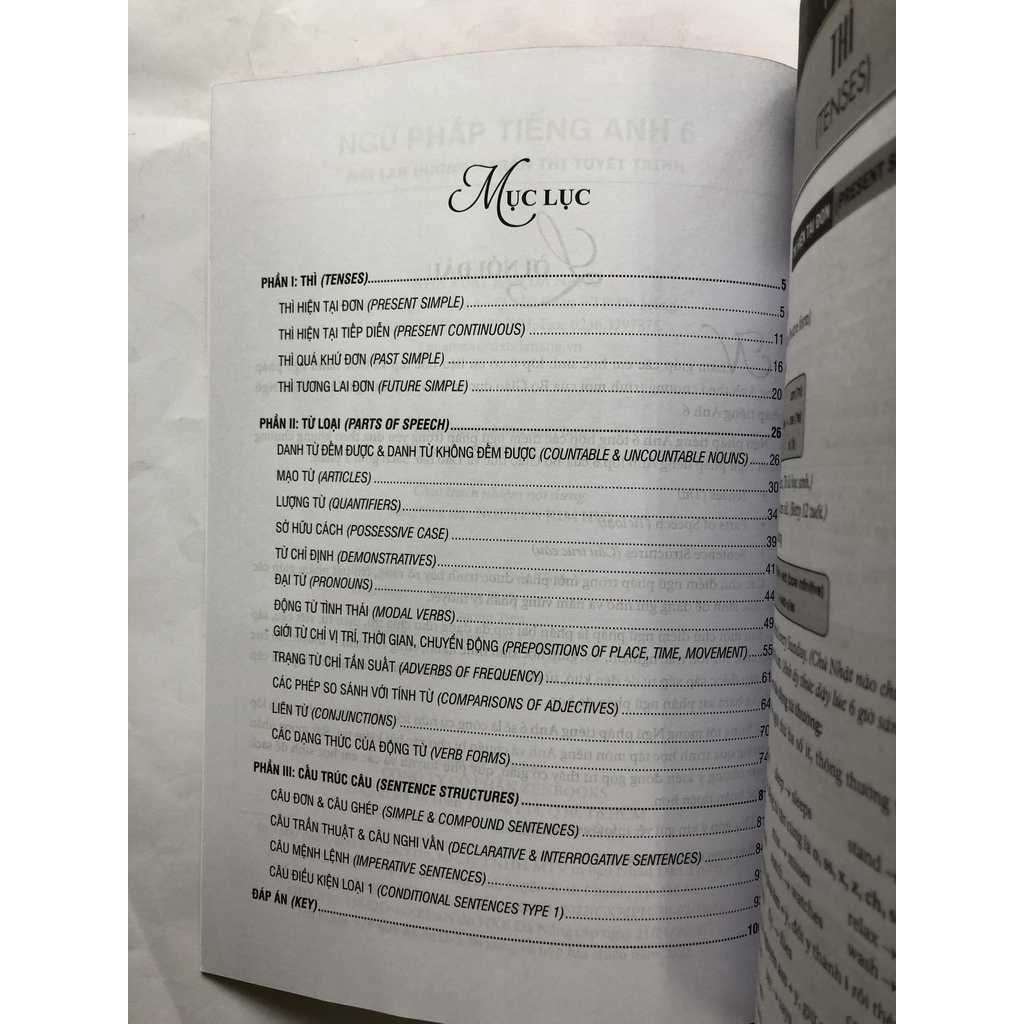 Sách - Ngữ Pháp Tiếng Anh Lớp 6  - Mai Lan Hương