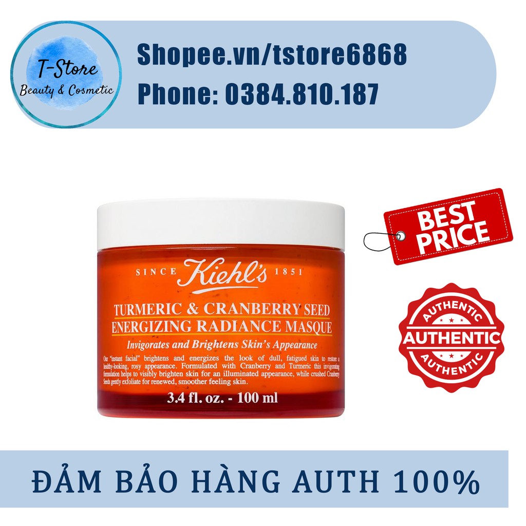 Mặt Nạ Kiehl's Nghệ Turmeric & Cranberry 100ML