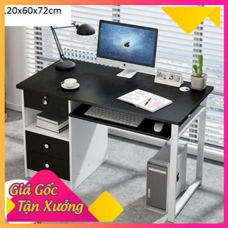 (Có hình thật) Bàn làm việc, bàn văn phòng đa năng tiện ích Nội Thất NgoTico mẫu mới BXG068 120X60Cm