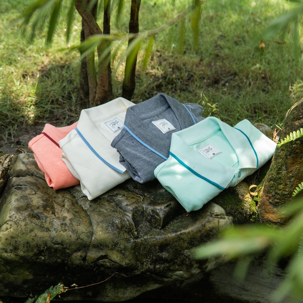 [Mã BMLTA35 giảm đến 35K đơn 99K] Áo Polo Trơn Viền Nổi Bật Just Men 220095