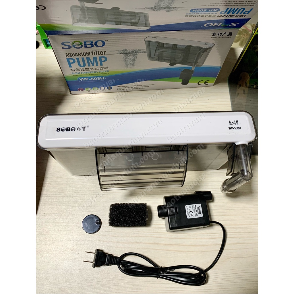 Lọc thác treo thành hồ cá SOBO WP-508H 8W 800L/H