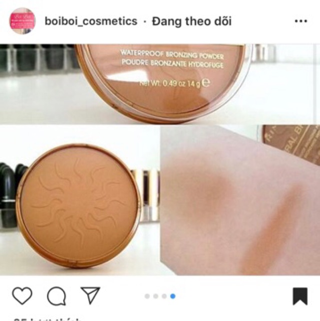 PHẤN BRONZER RIMMEL NATURAL BRONZER