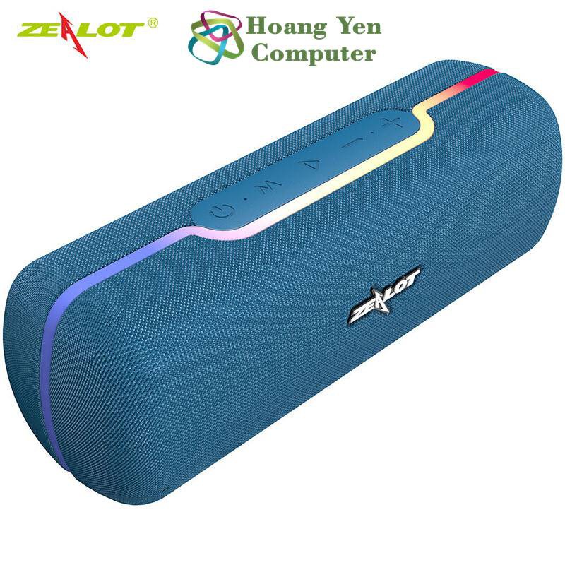 Loa Bluetooth Zealot S55 TWS V5.0 Kiểu Dáng Sang Trong, Âm Thanh Cực Chất - BH 3 Tháng 1 đổi 1