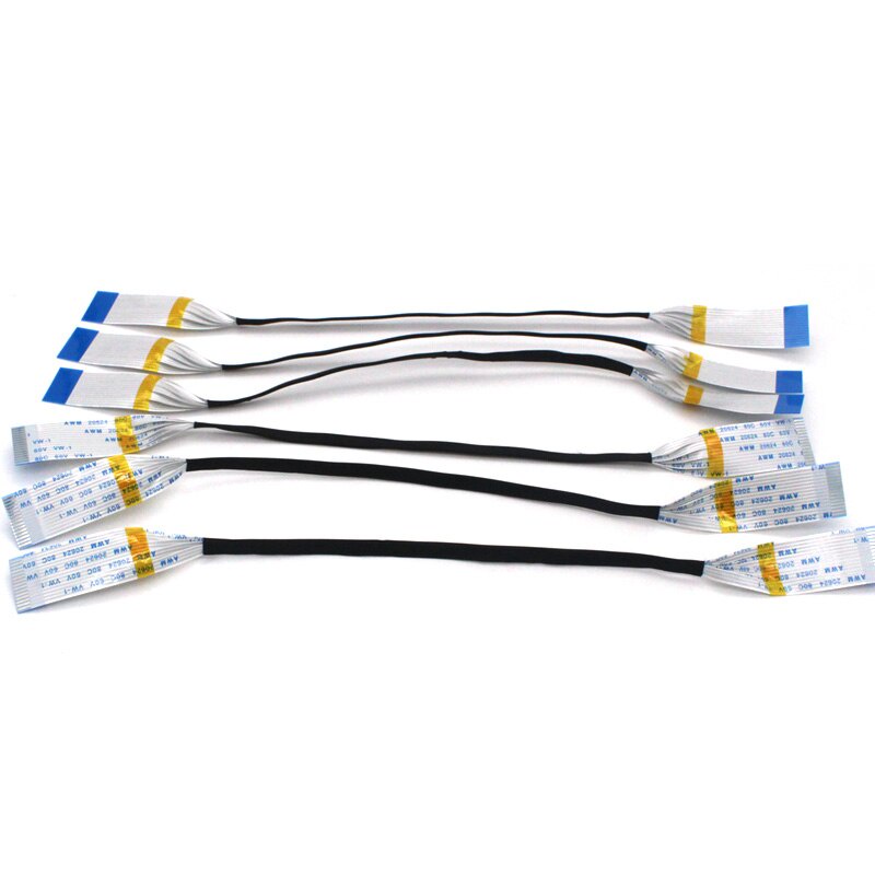 Dây Cáp Dẹt Linh Hoạt AWM 20624 80C 60V VW-1 A/B Loại 0.5mm 100/150/200/250mm 22/24/26/30/34/36/38/40 PIN