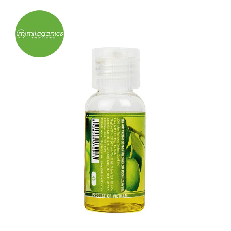 Dầu Olive Nguyên Chất Milaganics (30ml)