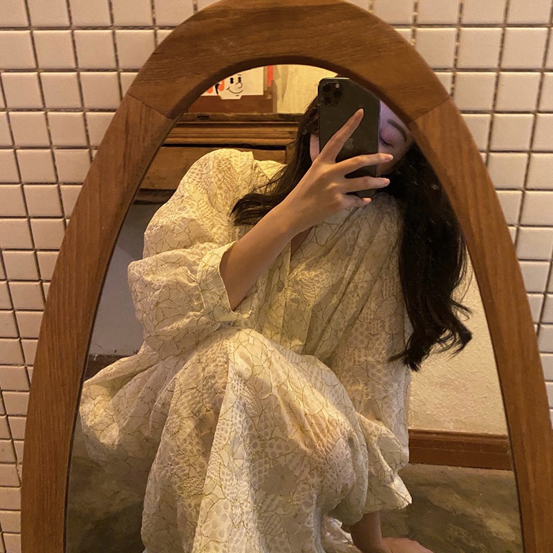 VÁY HOA form rộng style Hàn Nữ tính