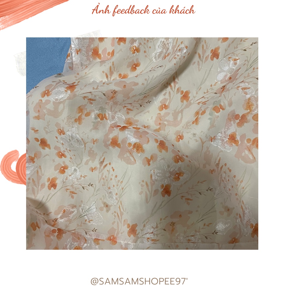 (Order) Đầm hoa đuôi cá nữ tính (Kèm Ảnh Thật) | BigBuy360 - bigbuy360.vn