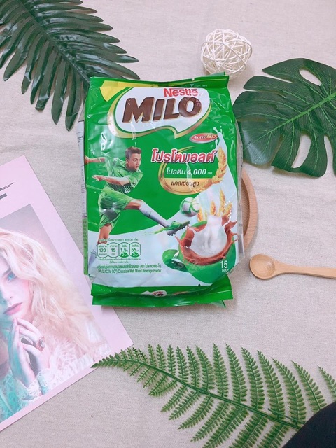 [CÓ SẴN] SỮA BỘT MILO THÁI 🇹🇭 (gồm 15 gói nhỏ)