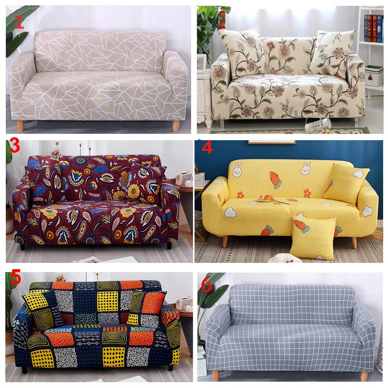 Vỏ bọc ghế sofa chống trượt thời trang đa dạng tùy chọn mẫu họa tiết và kích cỡ