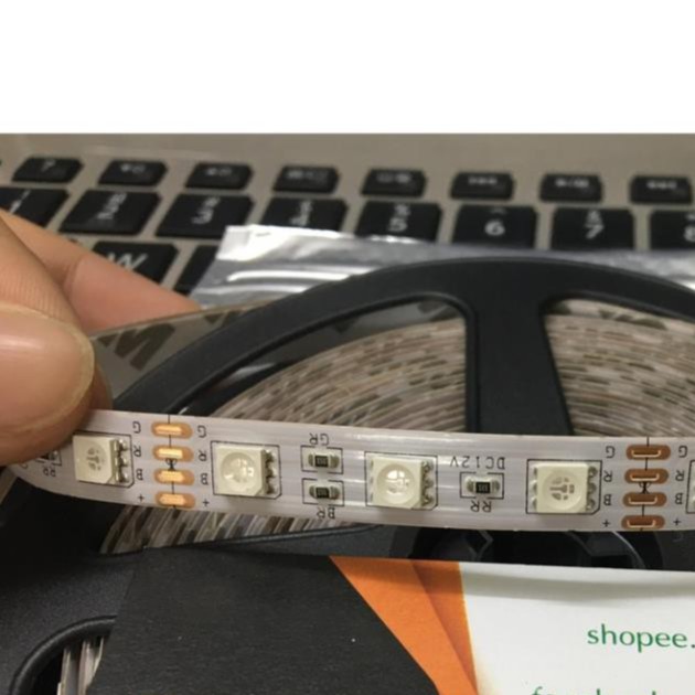 Đèn Led Tiktok  Livestream 5m có keo 5050 RGB Trên 50 Màu Trang Trí Phòng Ngủ LED DÁN TRANG TRÍ