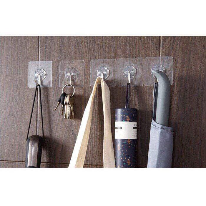 combo 10 miếng móc dán chịu lực 10kg