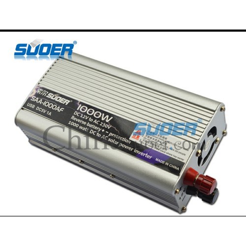 [Mã 44ELSALE2 giảm 7% đơn 300K] Bộ đổi điện 1000w 12v sang 200v chống ngược cực - SAA-1000AF