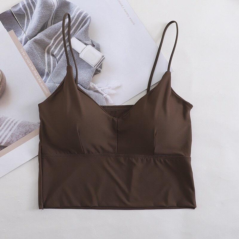 Áo Bra 2 Dây Bảng Nhỏ NANGEVA ms122